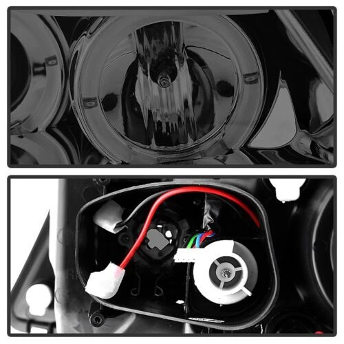 Faros proyectores Spyder Auto 5009029 halo ámbar Foto 3 de 4