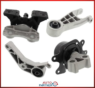 Motorlagerset vorne links rechts hinten für Opel Corsa C 1.0 / 1.2 MIT KLIMA