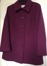 Edinburgh Woollen Mill Purple Jacket Uk Size 16
