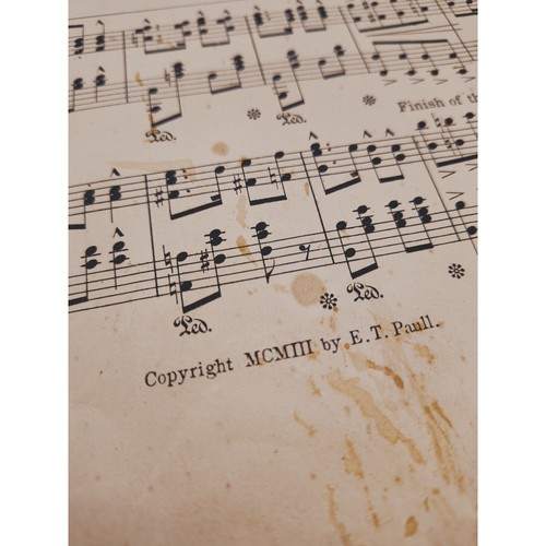 Burning of Rome Sheet Music E.T. Paull Vintage 1903 March-Two Step - Picture 8 of 9