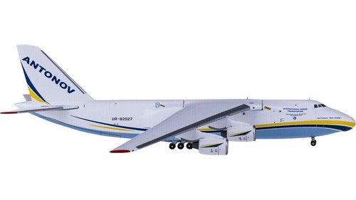 1:400 GeminiJets Antonov An-124-100M Ruslan Passenger Airplane Diecast Model