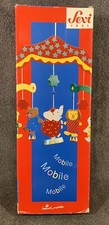 Circus Baby Mobile Circus Sevi Wood Elephant Bear Lion Seal Tiger EUC In Box