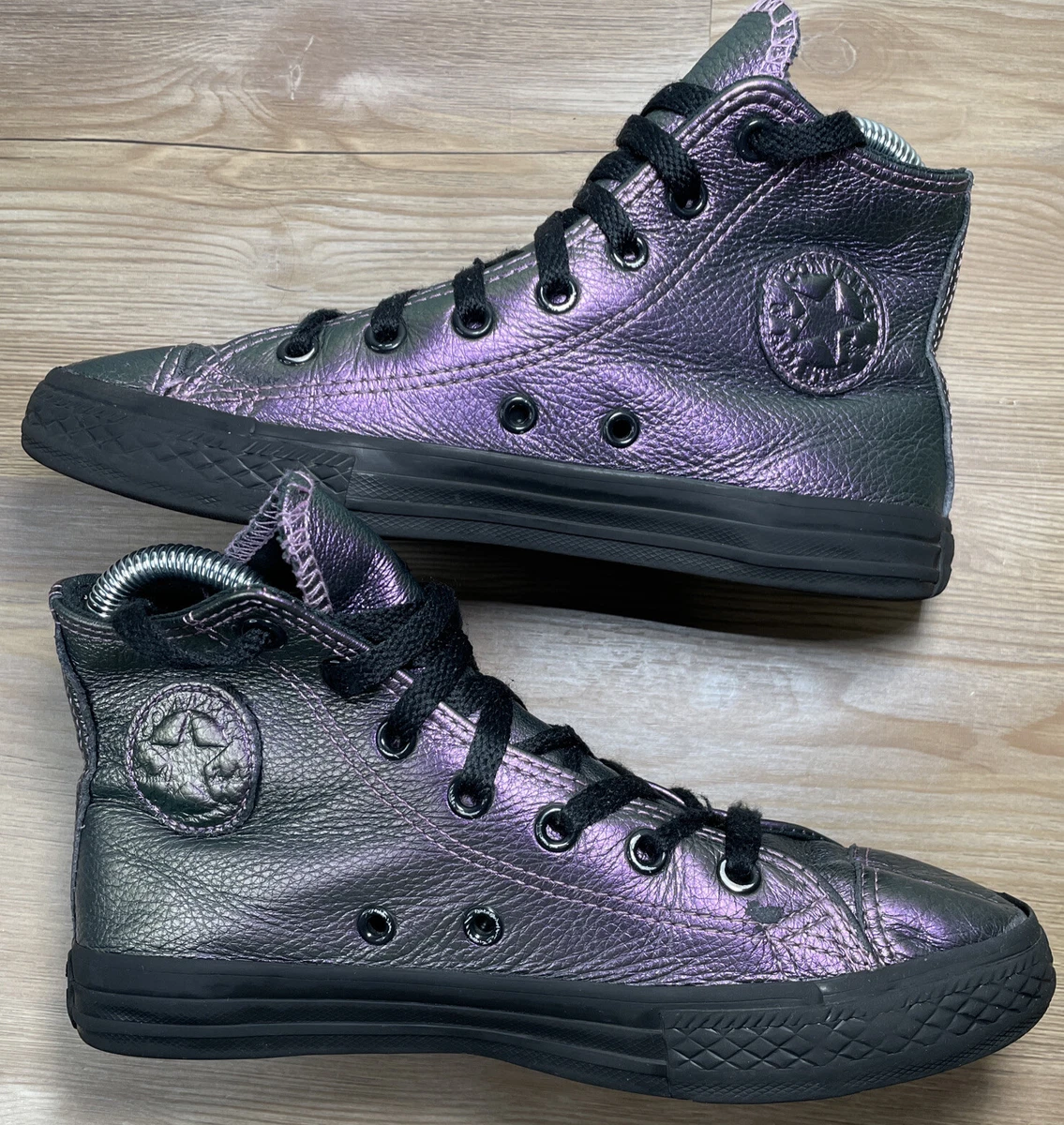 Converse Chuck Taylor All Star Leather Low-top Sneaker in Purple for Men