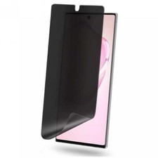GALAXY NOTE 10 - PRIVACY SCREEN PROTECTOR SOFT TPU FILM FINGERPRINT UNLOCK WORKS