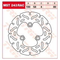 Bremsscheibe Starr MST243RAC FüR Yamaha Motorrad