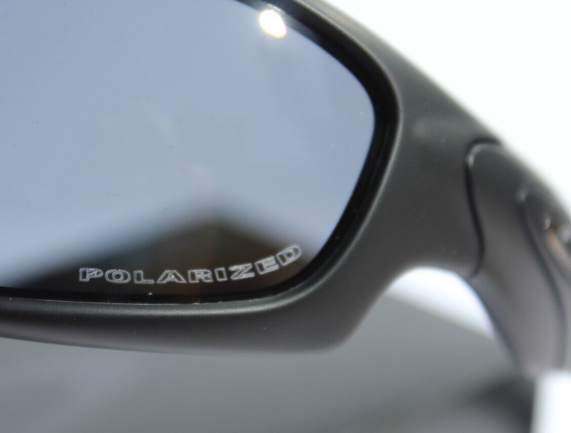 OAKLEY SI Straight Jacket POLARIZED Sunglasses Matte Black OAKLEY SI Straight Jacket POLARIZED Sunglasses Matte Black