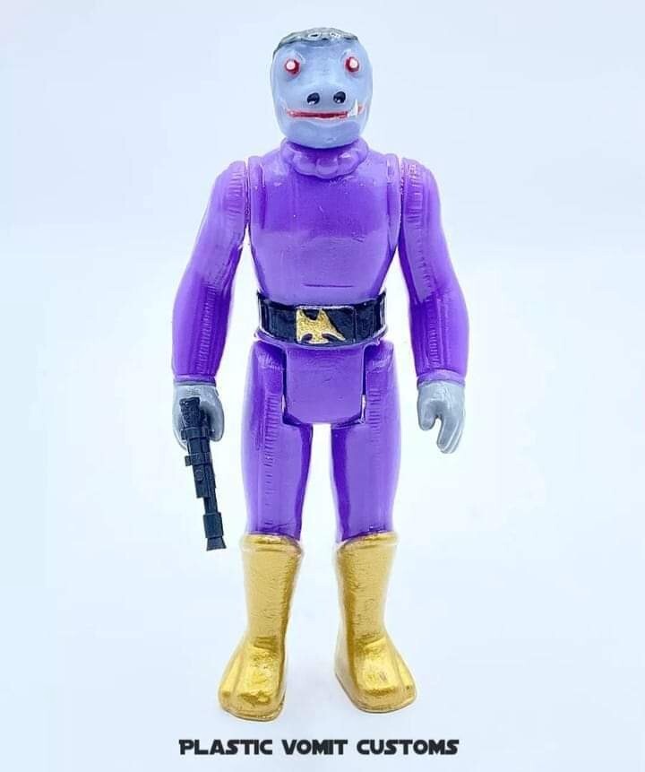 Vintage Kenner Style Custom Star Wars Snaggle Tooth READ DESCRIPTION