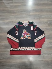 VINTAGE PHOENIX COYOTES  ROENICK JERSEY CCM LARGE RARE KACHINA 90S CCM KOHO