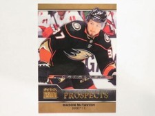 2021 Skybox Metal Universe Hockey Mason McTavish Premium Prospects Card Ducks