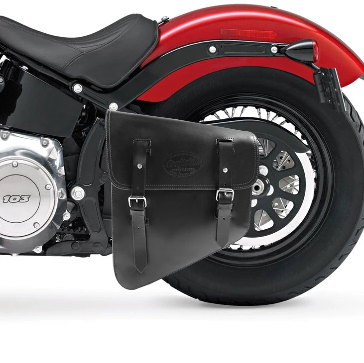 Solo Saddlebag Swing Arm Bag 11l for Kawasaki EL 250/ 250 Eliminator, Eliminator Foto 4 de 4