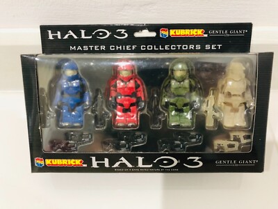 Kubrick Halo 3 Master Chief Collector's Set Medicom Gentle Kubrick Halo 3 Master Chief Collector's Set Medicom Gentle