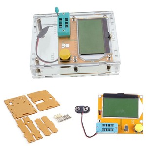 LCR-T4-Transistor-Tester-Transistor-Tester-Clear-Acrylic-Case-Shell-Housing