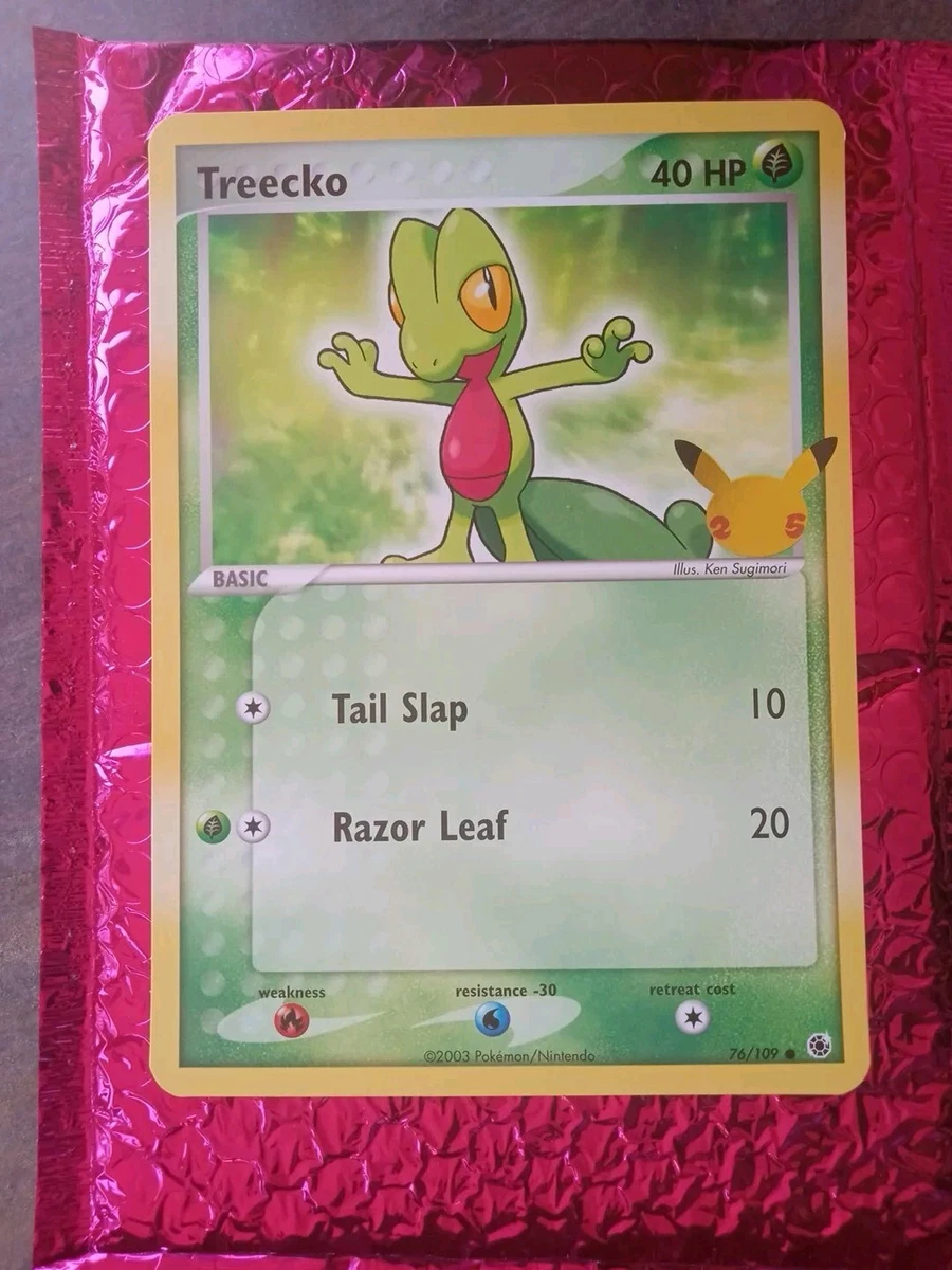 Preços baixos em Treecko 076/109 First Partner Pack | eBay