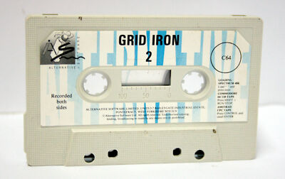 GRID IRON 2 ALTERNATIVE SOFTWARE COMMODORE 64 CBM ONLY DATASSETTE UK FR1 65530