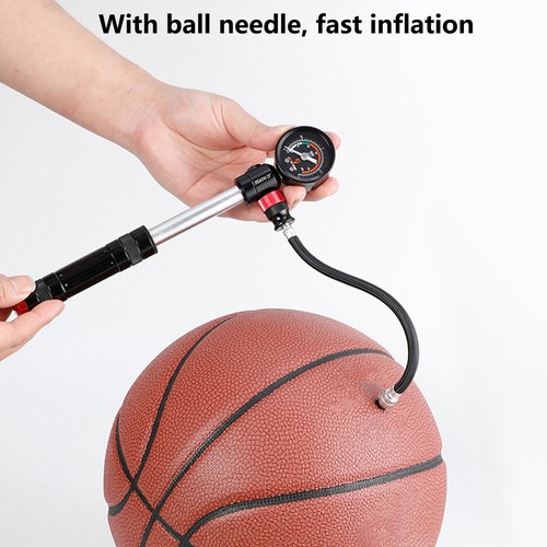 1 Set Ball Inflating Pump Portable Pumping Soccer Basketball Bike Pump Tool