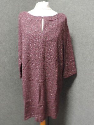 The White Stuff Rubin Jacquard Wanne = schönes Top UK 14 UVP £59,95 LN121 DD 12