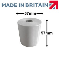 Casio SE-S400 Till Rolls BPA FREE Thermal Till Rolls 57x57mm DPD DELIVERY (D4)