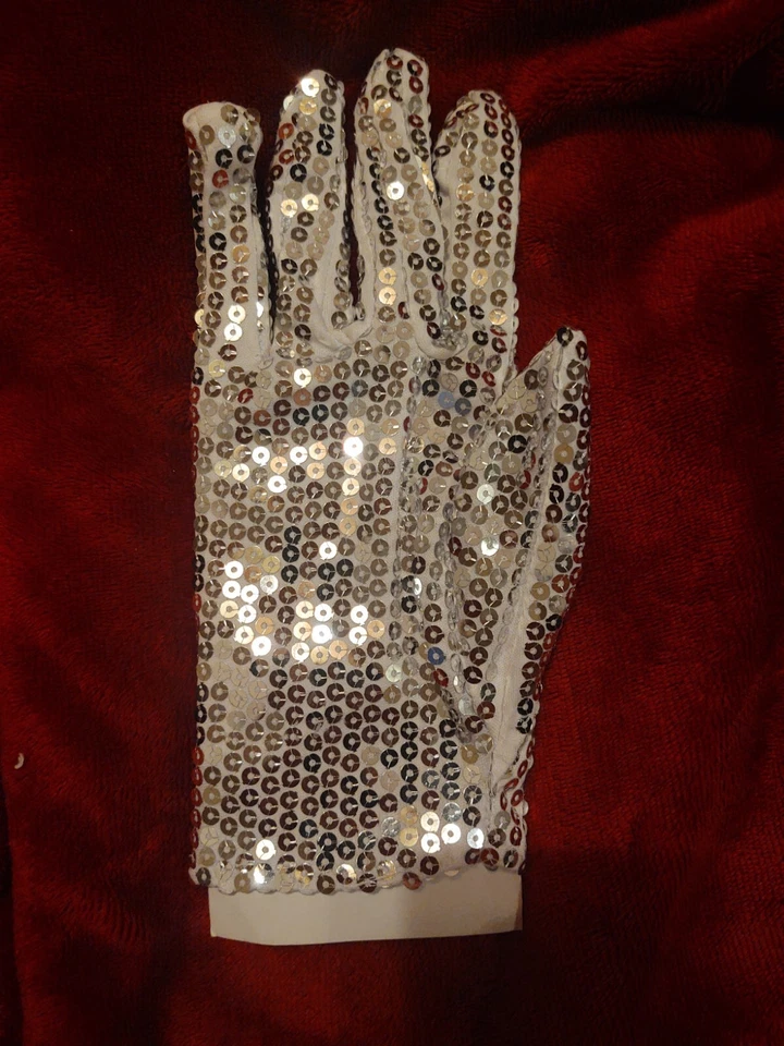 Guante de lentejuelas color plata Michael Jackson Foto 2 de 2