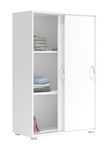 Kleider-Schrank Nexty - Weiß, Schiebetüren Schlafzimmer Kommode Wäsche