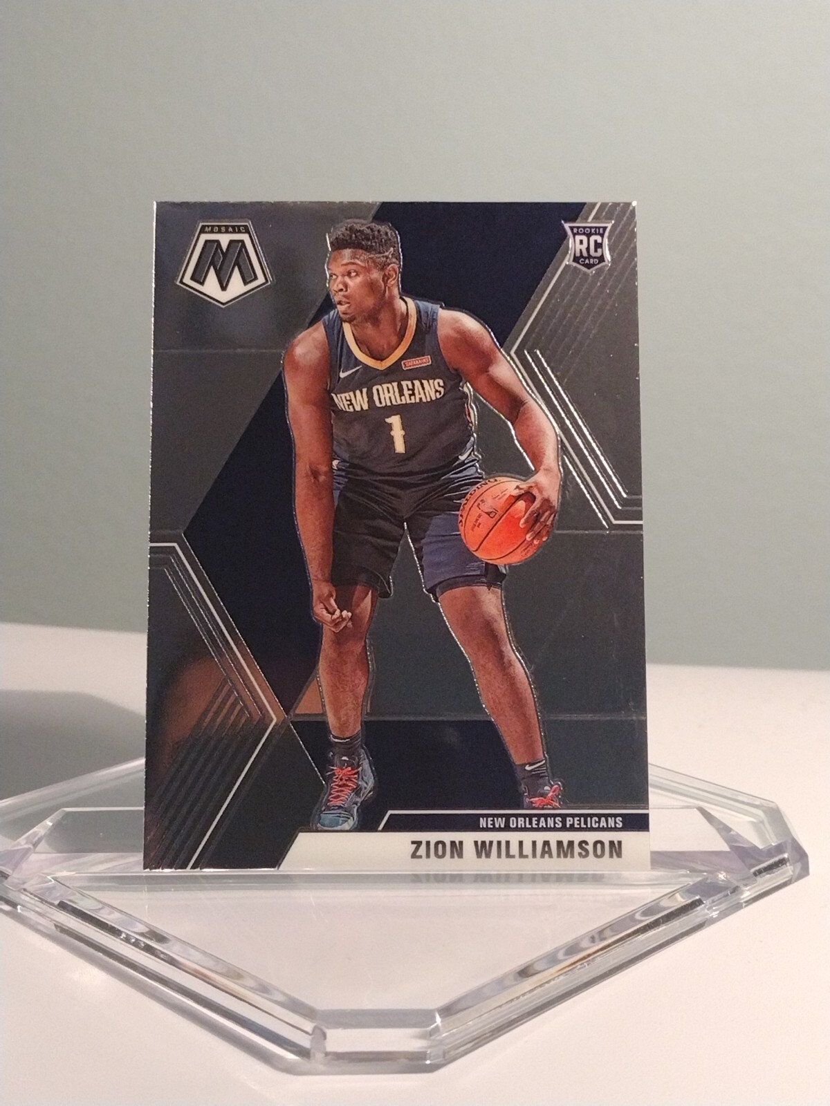 2019-20 Panini Mosaic Zion Williamson Rookie Pelicans #209 C22