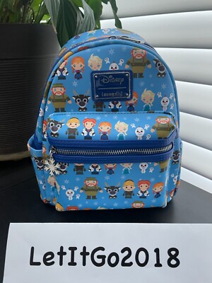 Loungefly Disney Frozen Chibi Mini Backpack Disney Loungefly Frozen Chibi Mini Backpack - Collection  main image 4