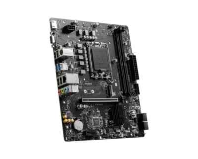 Msi PRO B760M-E DDR4 Micro ATX Motherboard INTEL B760 HDMI/VGA LGA