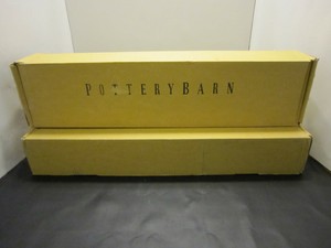 Pottery Barn Mercer 24 Glass Shelves Satin Nickel Lot Of 2 Brand