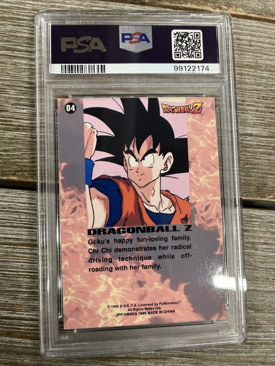 ドラゴンボール - happy PSA 7 1996 Dragon Ball Z Goku's Happy… Series 1 #04 | eBay