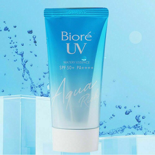 Popular Biore Kao UV Sunscreen Sunblock Aqua Rich Watery Essence SPF50+ PA++++ - Picture 3 of 7