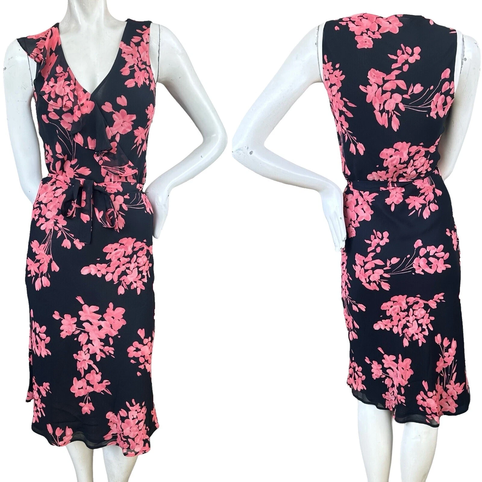 Vestidos para mujer The Limited florales de seda