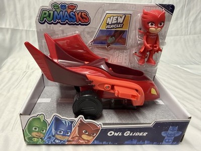 PJ Masks Owl Glider mit Owlette Figur Just Play 95653 Fahrzeug Spielzeug 3+
