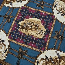 Equestrian 100 Silk Scarf Horse J.G. Hook