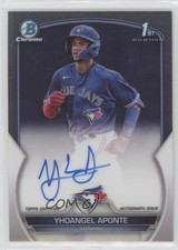 2023 Bowman Chrome Prospect Auto Yhoangel Aponte #CPA-YA Auto 0vc5