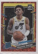 2023 Donruss Optic Rated Rookie Fast Break Red Prizm 22/75 Keyonte George 14t3