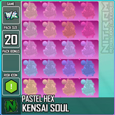 World Zero WZ - 20 PACK - PASTEL HEX - KENSAI SOUL