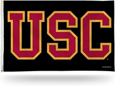 University of Southern California Trojans USC Premium 3x5 Feet Flag Banner Metal