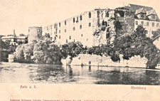 AK Halle Saale, Moritzburg Saaleseite ca. 1900