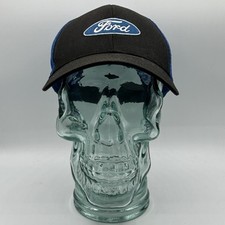 Ford Hat Cap Mesh SnapBack Black Blue
