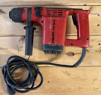 Hilti TE12S Hammer Drill Power Drilling Used Tested w/ Bits