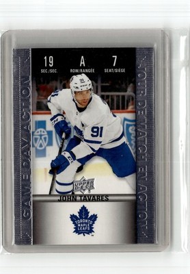 2019-20 Upper Deck Tim Hortons #HGD-7 John Tavares Game Day Action