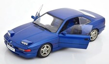 Solido 1/18 BMW 850 CSI E31 1990 Bluemetallic Open/Close Solido bluemetallic
