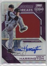 2016 Panini Elite Extra Edition Purple 1/25 Drew Harrington #FTSA-DH Auto r9d