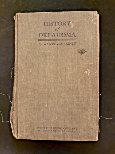 1919 History of Oklahoma