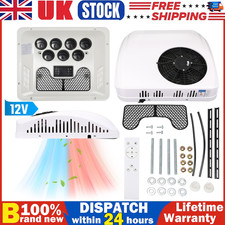 12V Electric AC Unit Heating Cooling for Truck Camper Motorhome Rooftop System