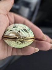 vintage or antique seashell trinket box Pill Box Or Jewelry Box