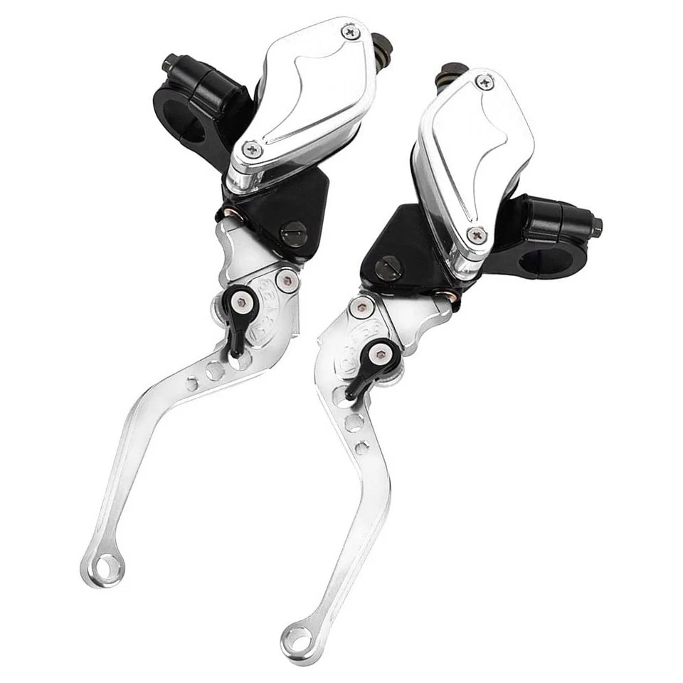 Brake Clutch Levers Fit For Honda CB1000 CB1100R CB125R Silver Foto 3 de 4
