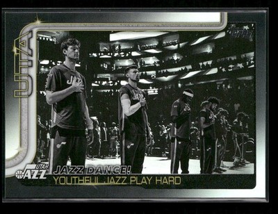 2025 Topps NBA Flagship Kyle Filipowski #290 Blackout Black Friday Target Foil