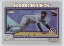 2004 Topps Chrome Refractor Juan Uribe #87 0ji1