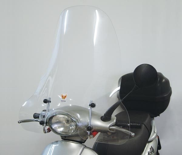 Transparent Windshield ET4 LIBERTY 50 125 150 1996-2006 Included Mounts ISOTTA