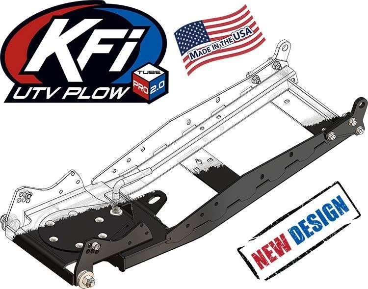KFI Snow Plow Kit 72" Cub Cadet 750/550 Challenger - Imagem 4 de 4
